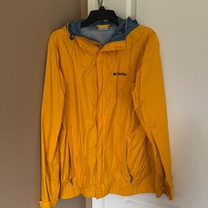 Columbia Golden Yellow Hooded Jacket